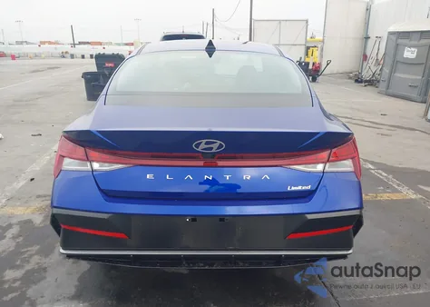 2025 Hyundai Elantra Limited из США, поврежденный, VIN KMHLP4DG0SU927871